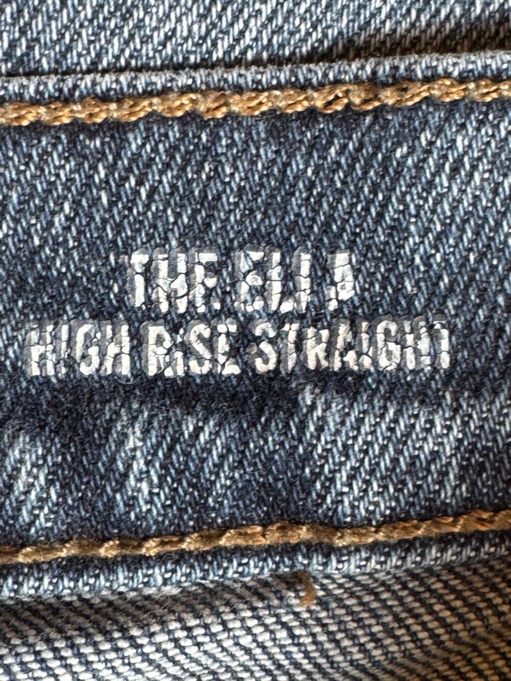 Kensie Jeans Vintage Luxe The Ella High Rise Straight Jeans Size 8 or 29 - Picture 5 of 7